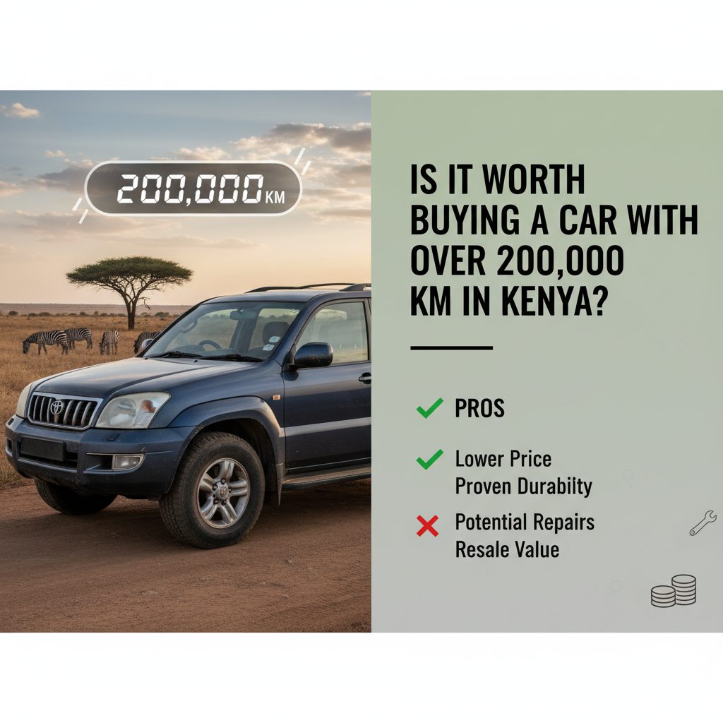 Hero image - It Worth Buying a Car with Over 200,000 KM in Kenya?