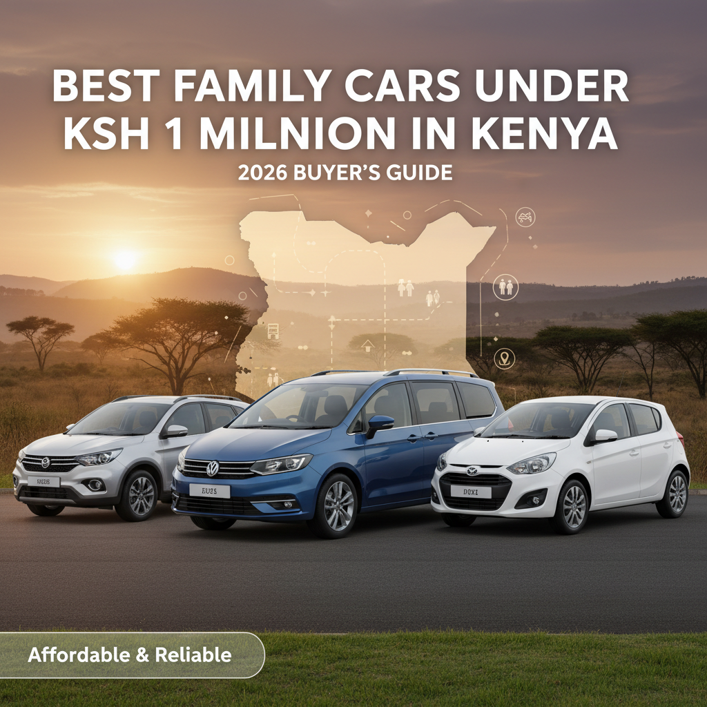 Hero image - Best Family Cars Under KSh 1 Million in Kenya (2026)