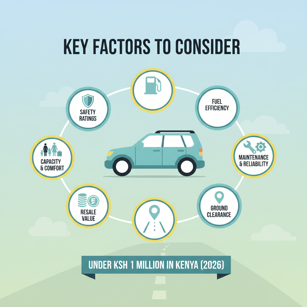 Key Factors to Consider When Buying the Best Family Cars Under KSh 1 Million in Kenya (2026) - Best Family Cars Under KSh 1 Million in Kenya (2026)